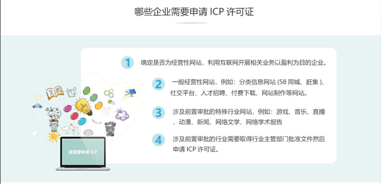 城区ICP牌照、ICP许可证办理流程