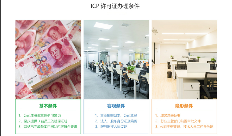 城区ICP许可证办理条件